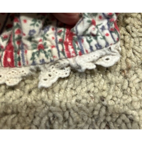 LANZ Of SALZBURG size S NIGHTGOWN 100% Cotton Long Flannel GrannyCore B24 - Picture 11 of 12